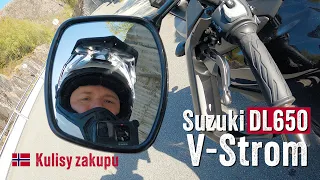 Suzuki DL650 - why did I buy Vstrom again and why so late? Behind the scenes of buying a new moto.