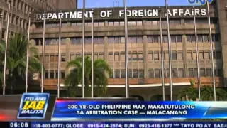 300 yr-old map, makakatulong sa arbitration case — Malacañang
