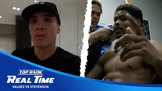 Oscar Valdez Arrives In Vegas, Promises Victory, Shakur Stevenson Meets Flavor Flav | REAL TIME EP 2