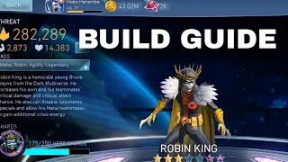 LEGENDARY ROBIN KING BUILD GUIDE | INJUSTICE 2 MOBILE