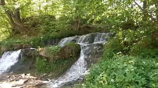 Супер! Водопад на реке Сукиль. Прикарпатье. Украина.