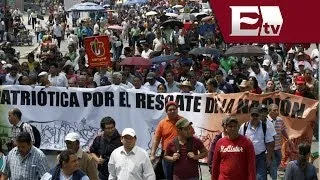 Se manifestaron Integrantes de la CNTE en Morelia / Todo México