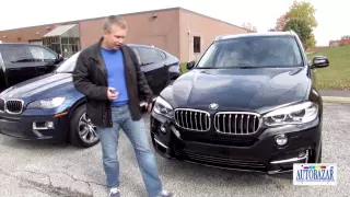 2014 BMW X5 F15 видео обзор. Тест драйв нового 2014 БМВ F15 X5. Новые авто из Америки.