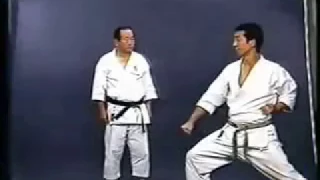 Heian 1 Shodan Kata & Bunkai JKA Osaka Sensei With Nakayama