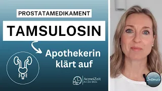 Tamsulosin Intensiv (ausführlich erklärt)➡️Alles, was Sie zu Ihrem Prostatamedikament wissen sollten