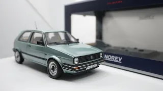 Norev 1987 VW Golf CL 1/18 Unboxing & First Impressions