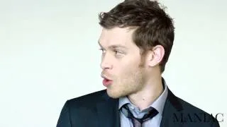 Joseph Morgan Cover Shoot with Maniac Magazine