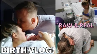 BIRTH VLOG UK | RAW & REAL LABOUR AND DELIVERY OF OUR FIRST BABY