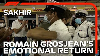 Romain Grosjean Meets The People Who Helped Save His Life | 2020 Sakhir Grand Prix