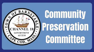 Community Preservation Committee 01-23-2023