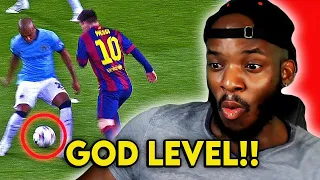 😮AMERICAN REACTS TO THIS IS THE LEVEL OF LIONEL MESSI - GOD LEVEL!!!!😮