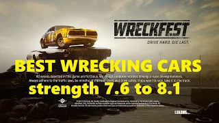 Wreckfest Best Destruction Cars To Wreck Them All (including DLC cars)