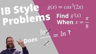 IB Style Examples with Special Derivatives | IB SL Math AA