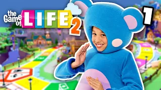 HARD LIFE CHOICES | The Game of Life 2 EP1 | Mother Goose Club Let's Play