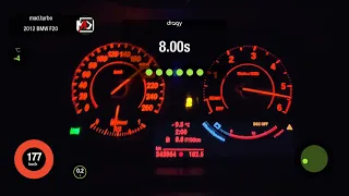 BMW F20 120D Stage 3 | 100 - 200 km/h - 12.5 sec | Dragy TEST | MADturbo