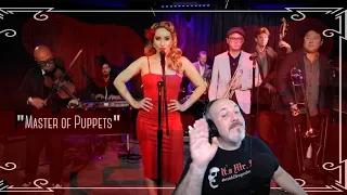 REACTION! “Master of Puppets” (Metallica) Jazz Cover by Robyn Adele Anderson!