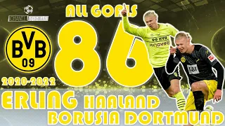 Erling Haaland All 86 Goals For Borusia Dortmund 2020/2022 welcome to Manchester City