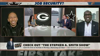 Stephen A. thinks Jeff Saturday is MORE HOLLYWOOD than him?! | First Take