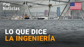 PUENTE BALTIMORE: CÓMO EVITAR el COLAPSO en estas ESTRUCTURAS | RTVE Noticias