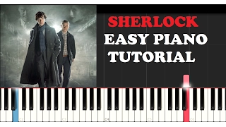 Sherlock - Who You Really Are (EASY Piano Tutorial)