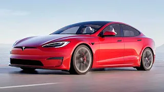 Авто обзор - Tesla Model S 2021 обновился и получил новую версию Plaid