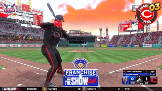 MLB The Show 24 Cincinnati Reds vs New York Mets - Franchise Mode #3 - Gameplay PS5 60fps HD