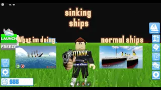 sinking ships