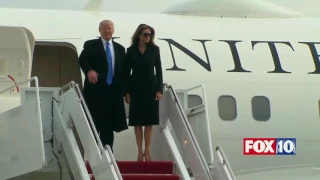 MAJOR MOMENT: Donald Trump & Family Exit Official White House Plane, Arrive in D.C. for Inauguration