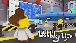 AKU DAN ADIKKU MENJADI SCIENTIST DEMI MENDAPATKAN PESAWAT ALIEN!!【Wobbly Life】