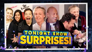 Tonight Show Surprises: Miley Cyrus, Paul McCartney, Dwayne Johnson