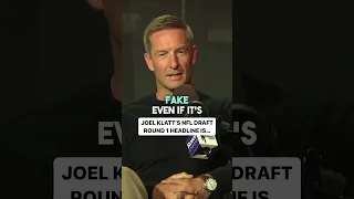 What Does Joel Klatt Think the Main Storyline Following Night-One of the NFL Draft Will Be?