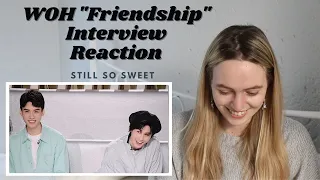 AGAIN WITH ALL THE HAPPINESS! Word of Honor (山河令) "Friendship" Interview Reaction