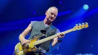Sting live in Amsterdam AFAS 25-03-2022. Intro - Russians / Message in a bottle