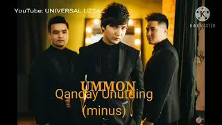 Ummon - Qanday Unutding (orginal minus)