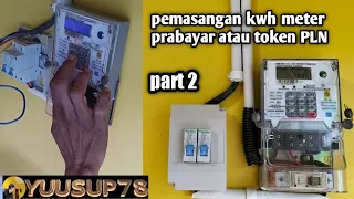 Cara aktivasi kWh meter Listrik pintar PLN 1 phasa