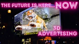 3D Advert Compilation At Piccadilly Circus Lights Billboard