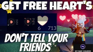 💕 Get Free Heart's - Easy Trick Genuine (Must Watch) in SkyCotl ♥️...