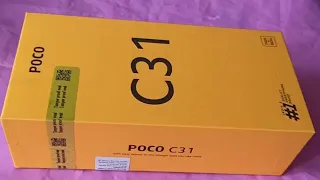 Poco C31 Best Budget Mobile