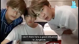 [ENGSUB] BTS Live Jungkook Jimin Taehyung {Vminkook}  Full