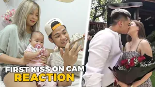 Reacting sa ‘FIRST KISSING SCENE’ on CAM - GRABE 'TO