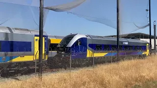 New Amtrak California Siemens Cabcar at the Siemens Facility.