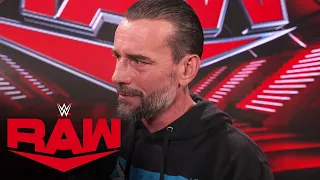 CM Punk is excited to be on commentary at WrestleMania: Raw exclusive, March 25, 2024