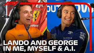 Can Lando Norris and George Russell Beat Their AI in F1 2021? | Me, Myself and AI