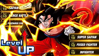 SAIYAN ROAR POWER! LEVEL 10 LINKS 100% RAINBOW STAR SSJ4 VEGITO! (DBZ: Dokkan Battle)