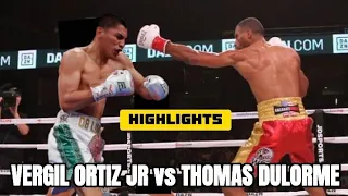 VERGIL ORTIZ JR VS THOMAS DULORME HIGHLIGHTS | KNOCKOUT