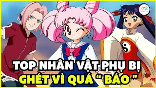 Top 5+ nhân vật ANIME bị GHÉT nhất vì "VÔ DỤNG"??? | AnimaChan