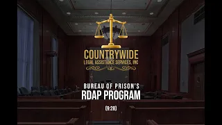 RDAP Program - Bureau of Prisons
