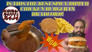 TRIPPLE DIPPED HOT SAUCE FLORENCE FRIED CHICKEN BRADFORD UK FOOD REVIEW!