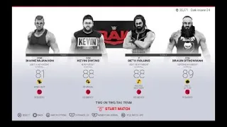 WWE 2K19 Triple threat elimination rematch for world Hevryweight championship