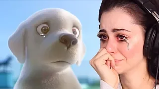 Reacting to the SADDEST animations - TRY NOT TO CRY CHALLENGE